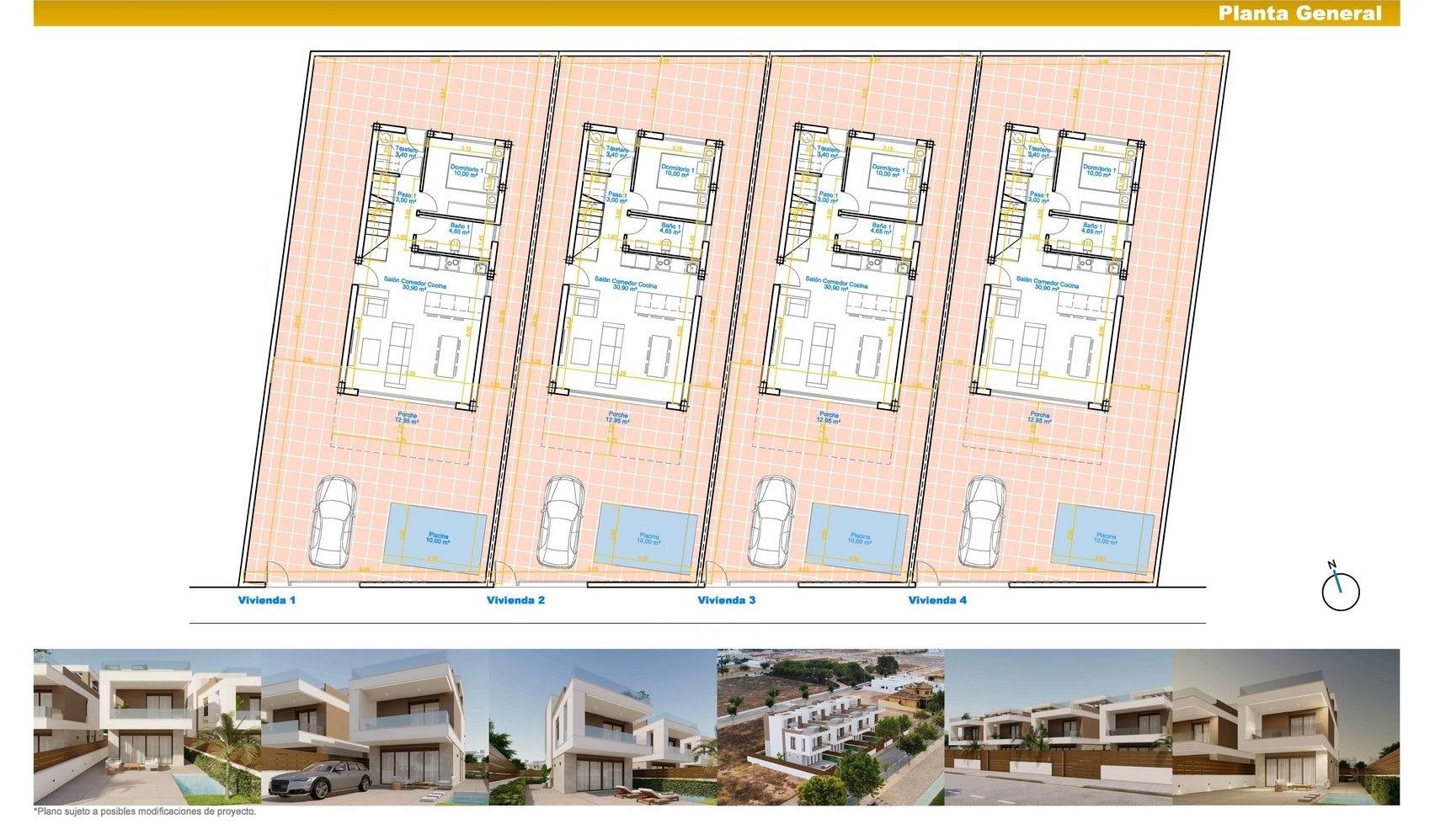 New-Build-Villas-with-Private-Pool-in-Pilar-de-la-Horadada-Near-the-Beach-16