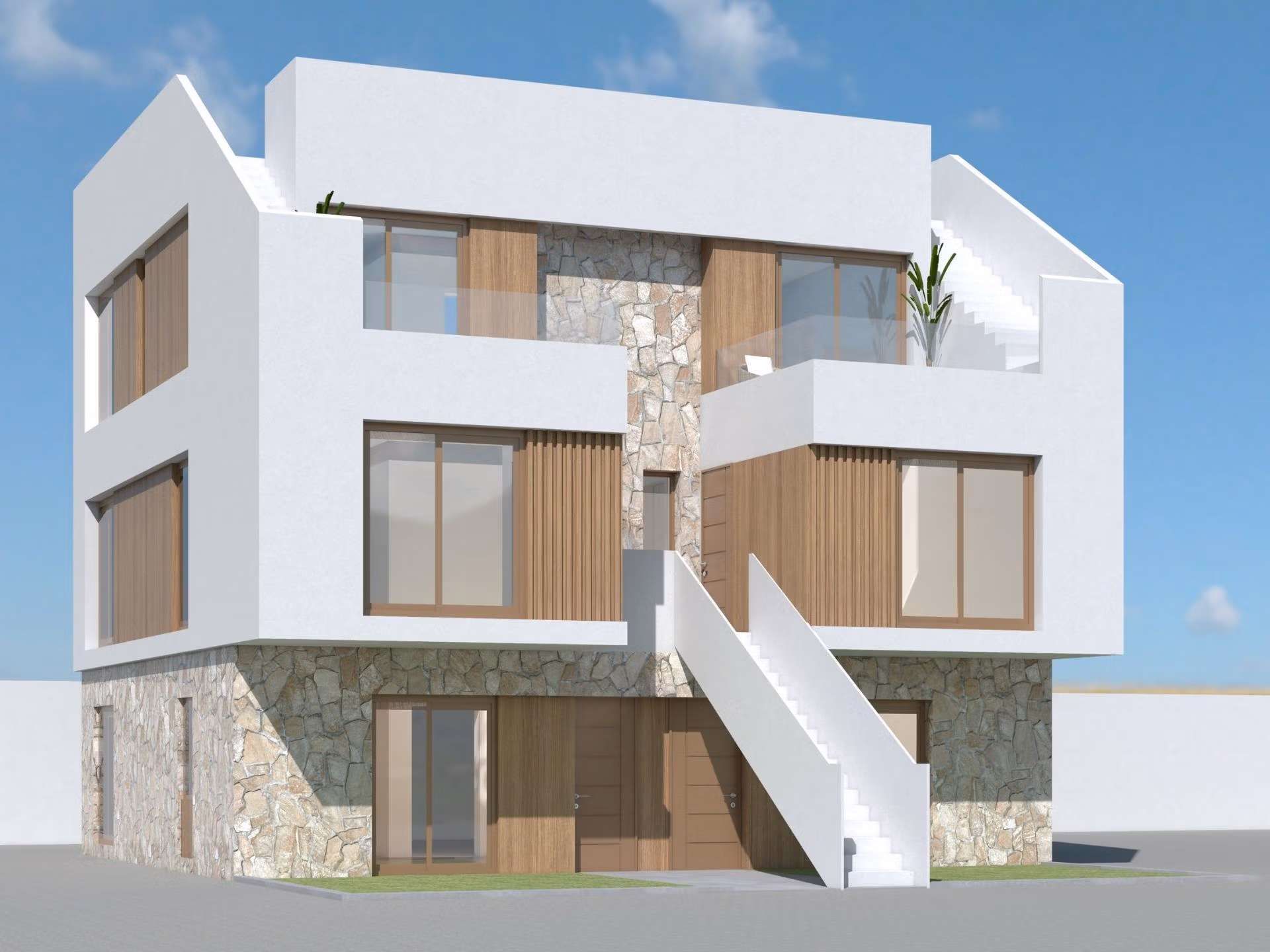 Boutique New Build Apartments and Duplex Penthouses in Benejúzar in pueblo