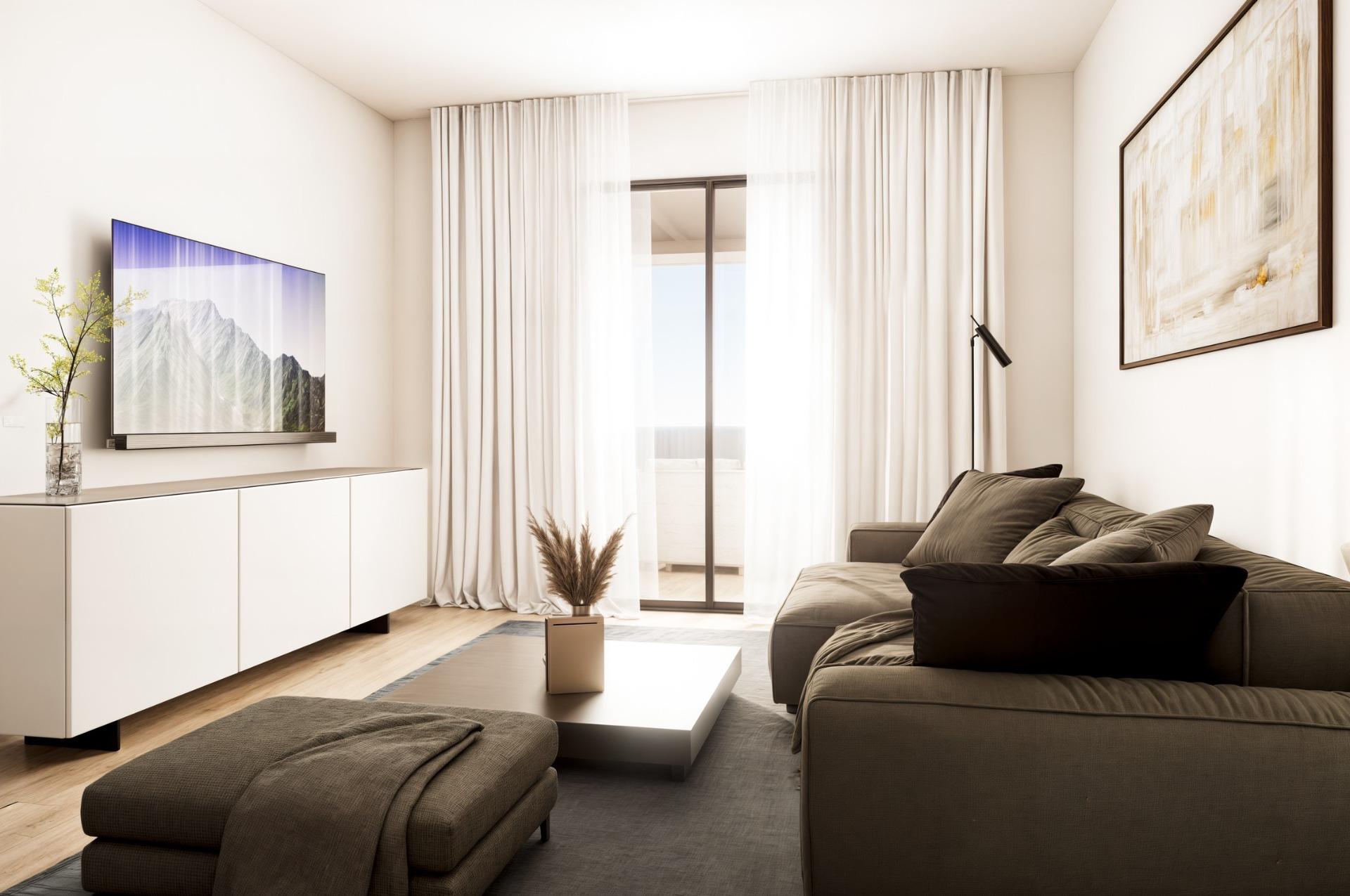 Exclusive New Build 2 Bedroom Apartment with Sea Views for Sale in Finestrat, Costa Blanca