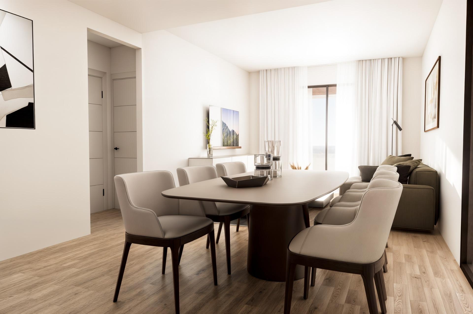 Exclusive New Build 2 Bedroom Apartment with Sea Views for Sale in Finestrat, Costa Blanca