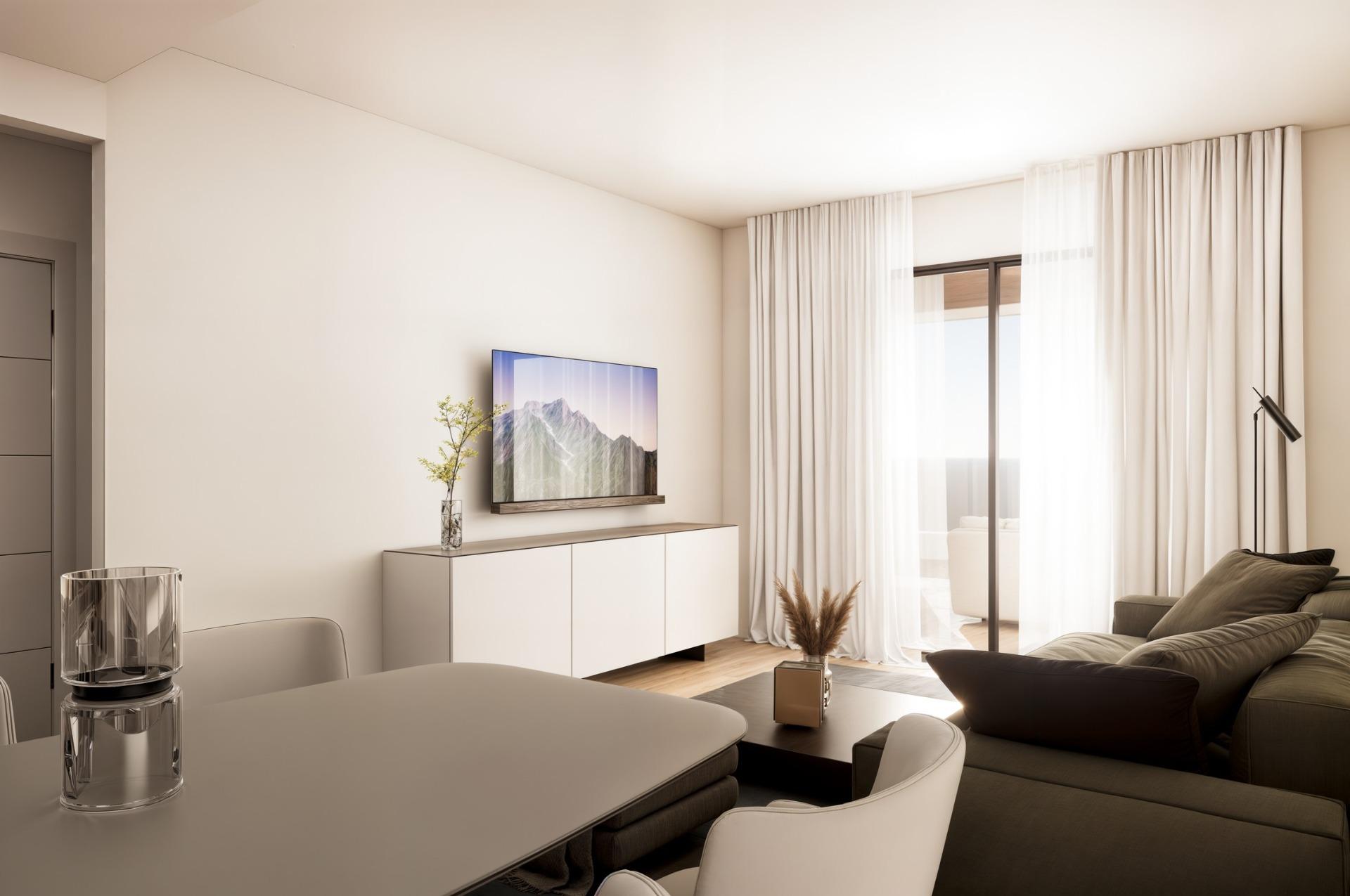 Exclusive New Build 2 Bedroom Apartment with Sea Views for Sale in Finestrat, Costa Blanca
