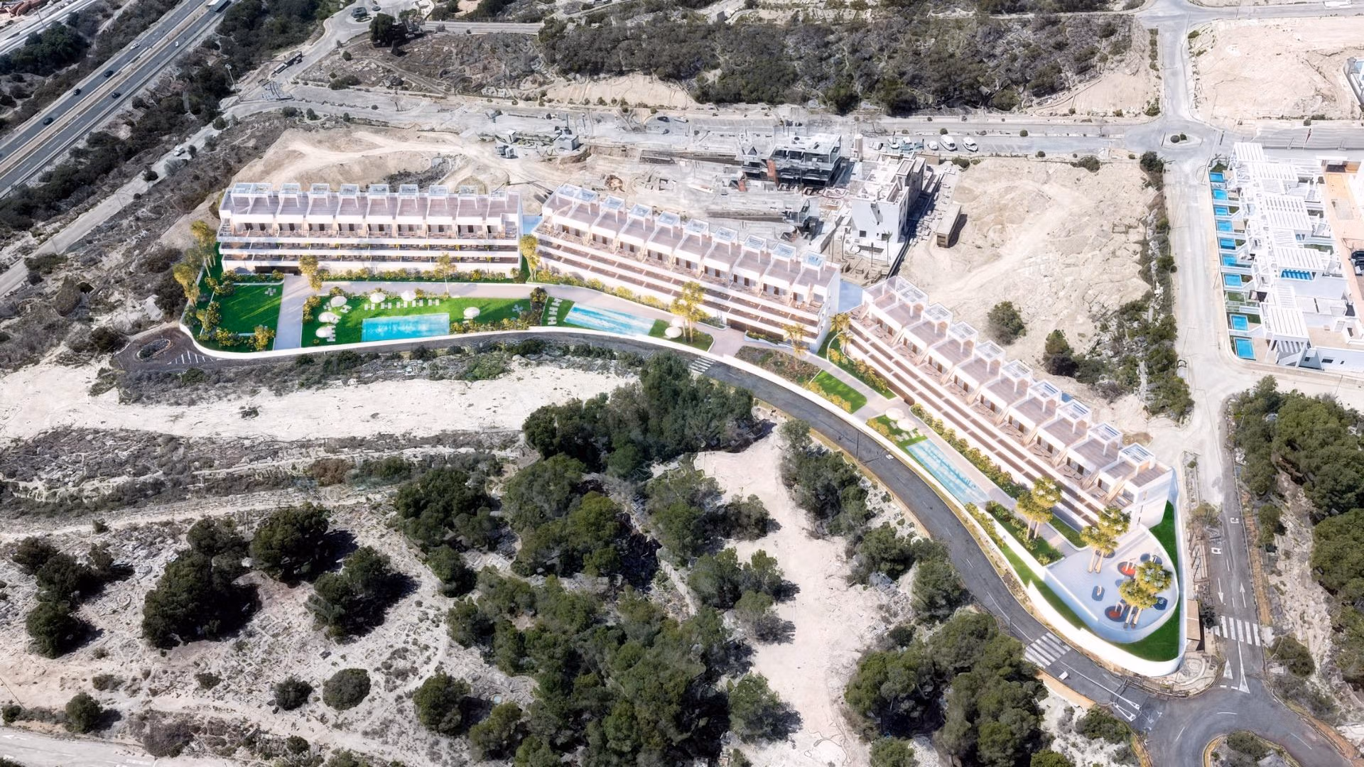 Exclusive-New-Build-Residences-with-Sea-Views-in-Finestrat-Alicante-23 Stunning New Build 2 Bedroom Penthouse with Sea Views for Sale in Finestrat, Benidorm