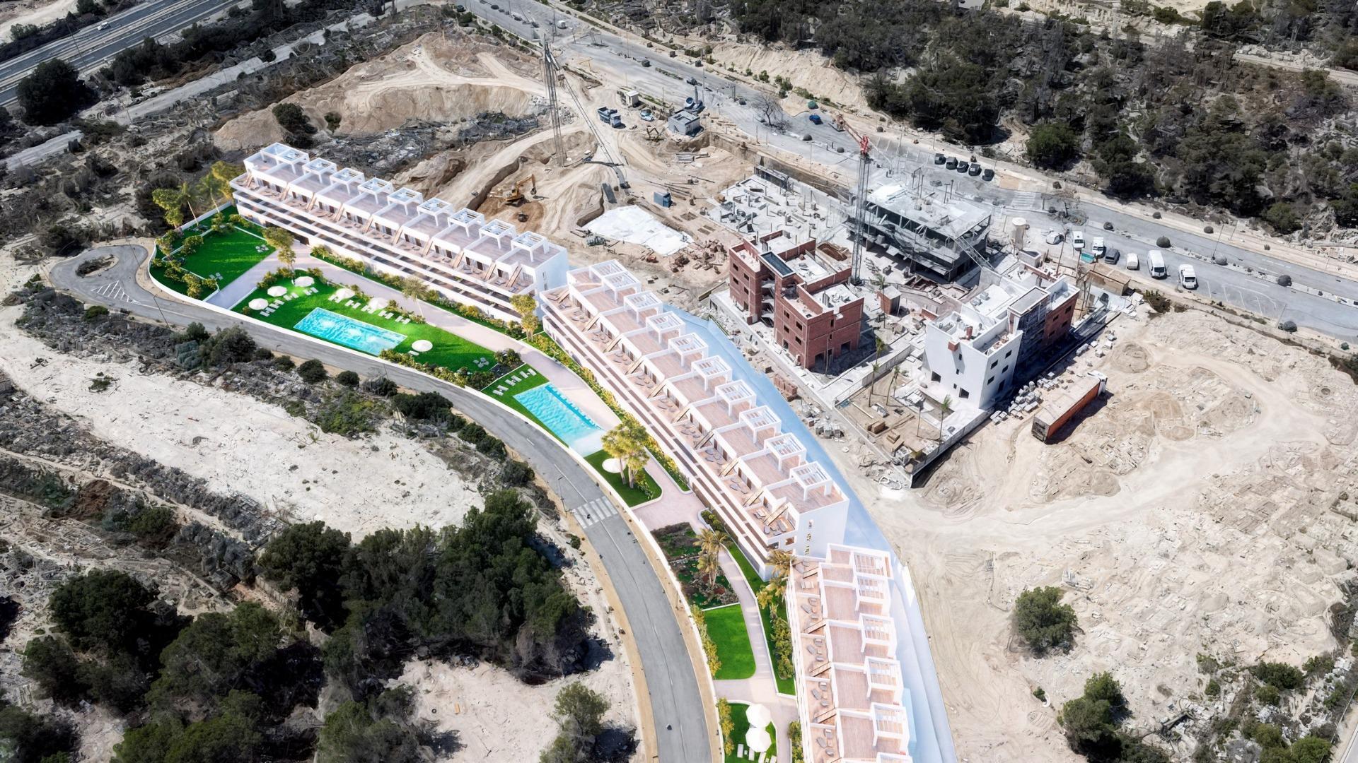 Exclusive New Build 2 Bedroom Apartment with Sea Views for Sale in Finestrat, Costa Blanca