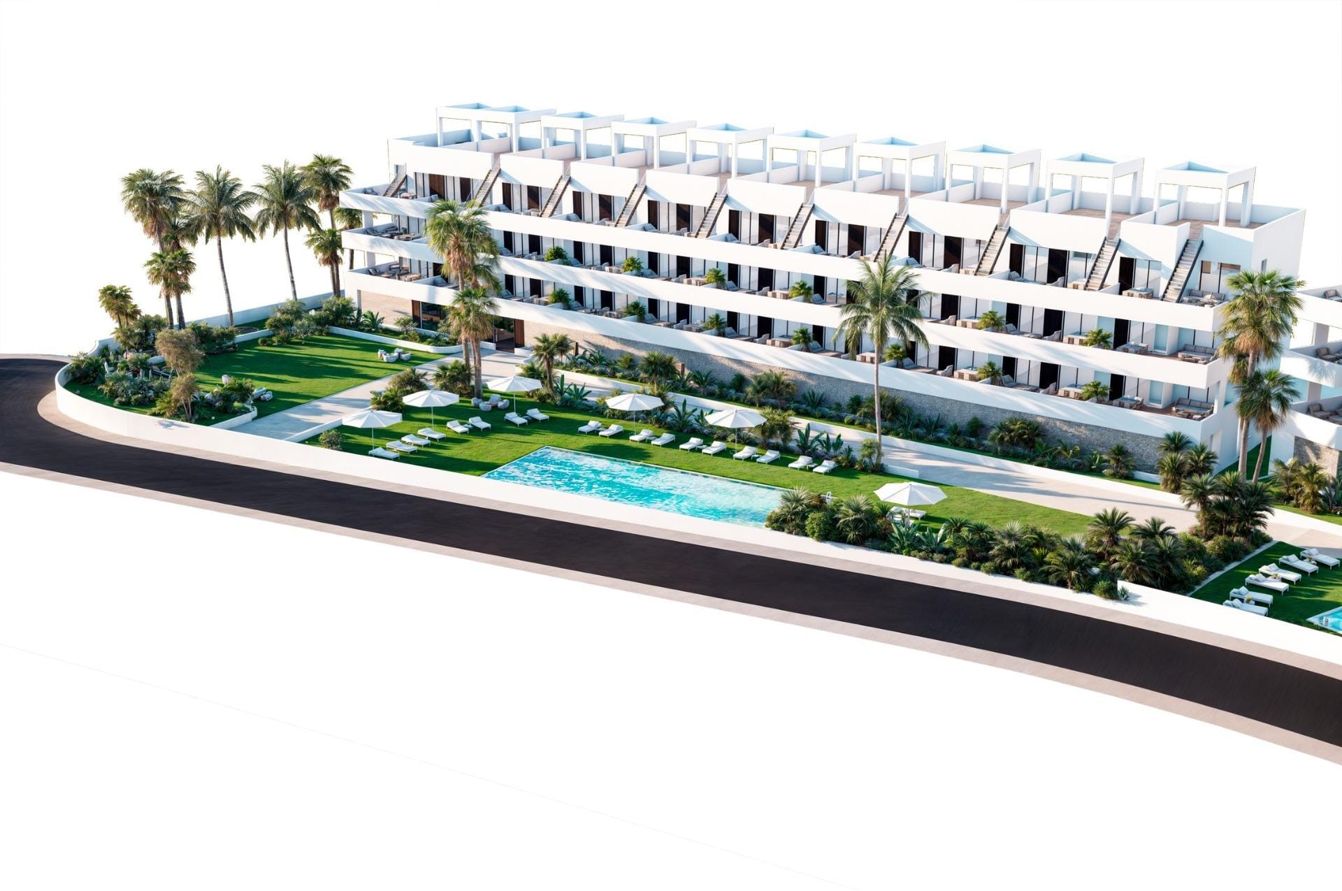 Exclusive-New-Build-Residences-with-Sea-Views-in-Finestrat-Alicante-30 Stunning New Build 2 Bedroom Penthouse with Sea Views for Sale in Finestrat, Benidorm