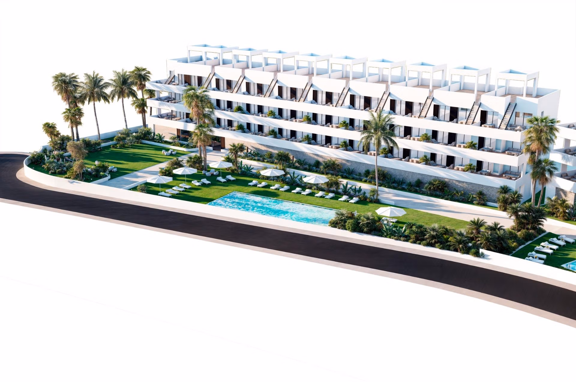 Exclusive-New-Build-Residences-with-Sea-Views-in-Finestrat-Alicante-30 Stunning New Build 2 Bedroom Penthouse with Sea Views for Sale in Finestrat, Benidorm