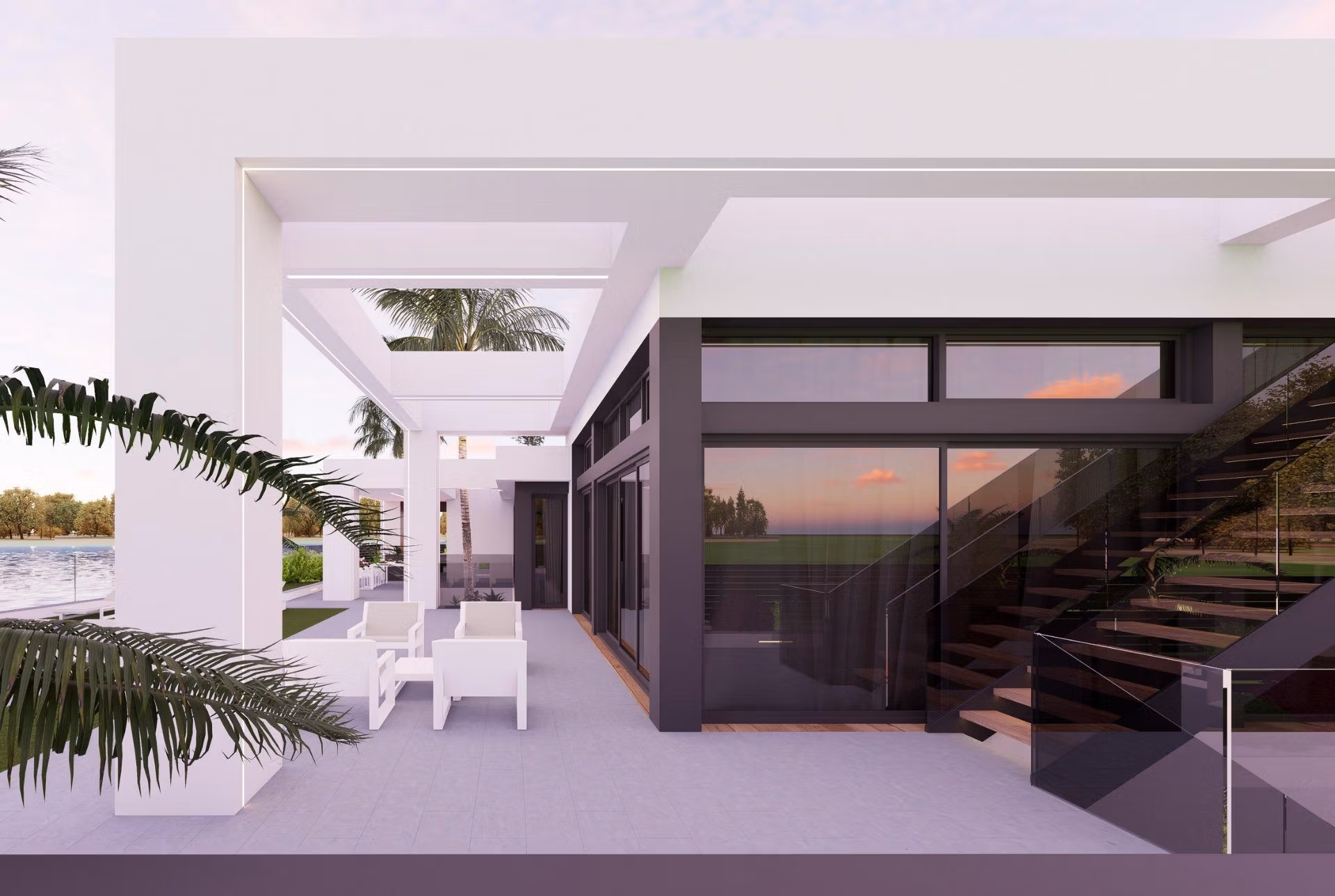 Frontline-Lake-Villas-in-Santa-Rosalia-Lake-Resort-Murcia-16 Lujosas villas en Frontline Lake en venta en Santa Rosalía Lake Resort, Murcia