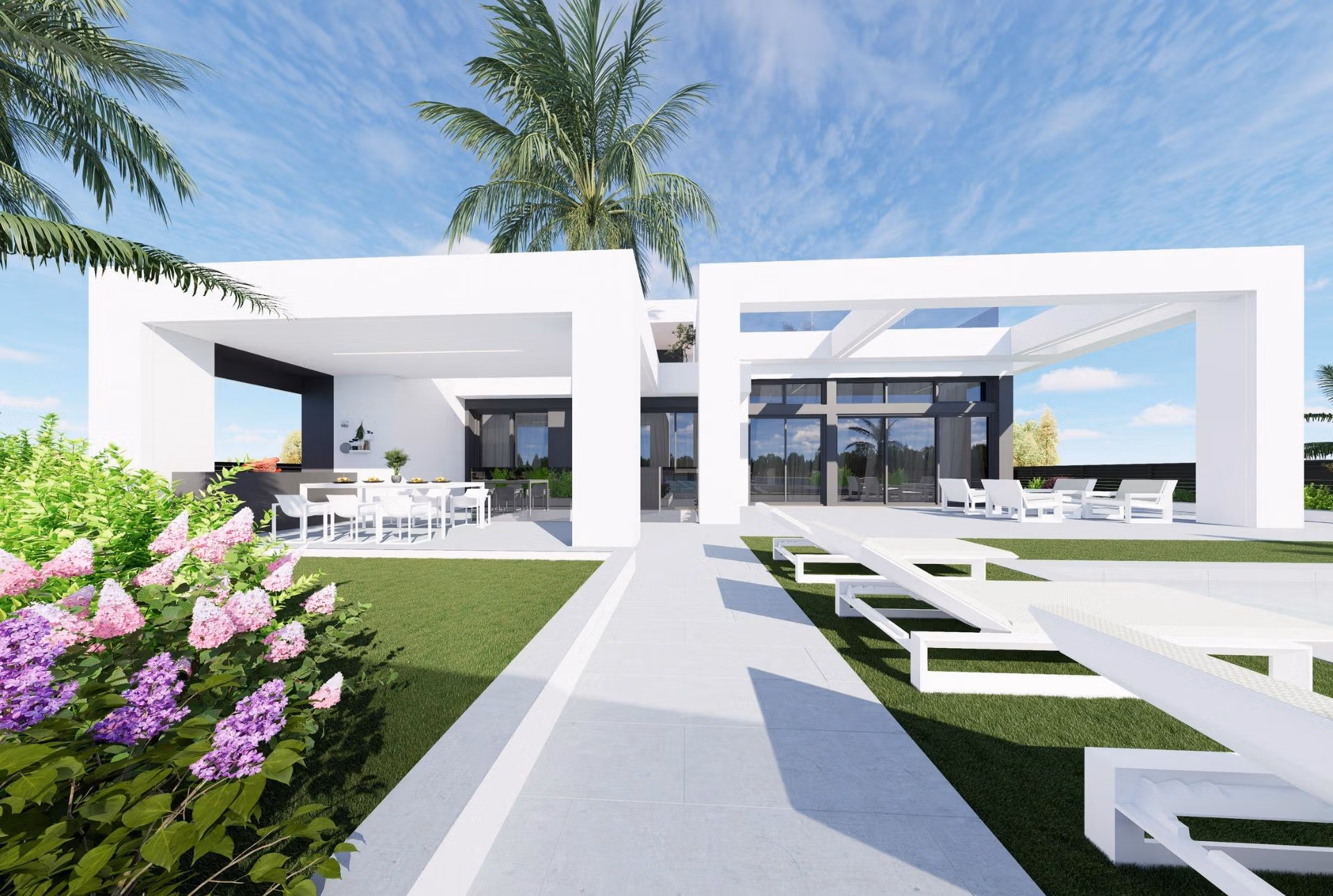 Frontline-Lake-Villas-in-Santa-Rosalia-Lake-Resort-Murcia-2 Lujosas villas en Frontline Lake en venta en Santa Rosalía Lake Resort, Murcia
