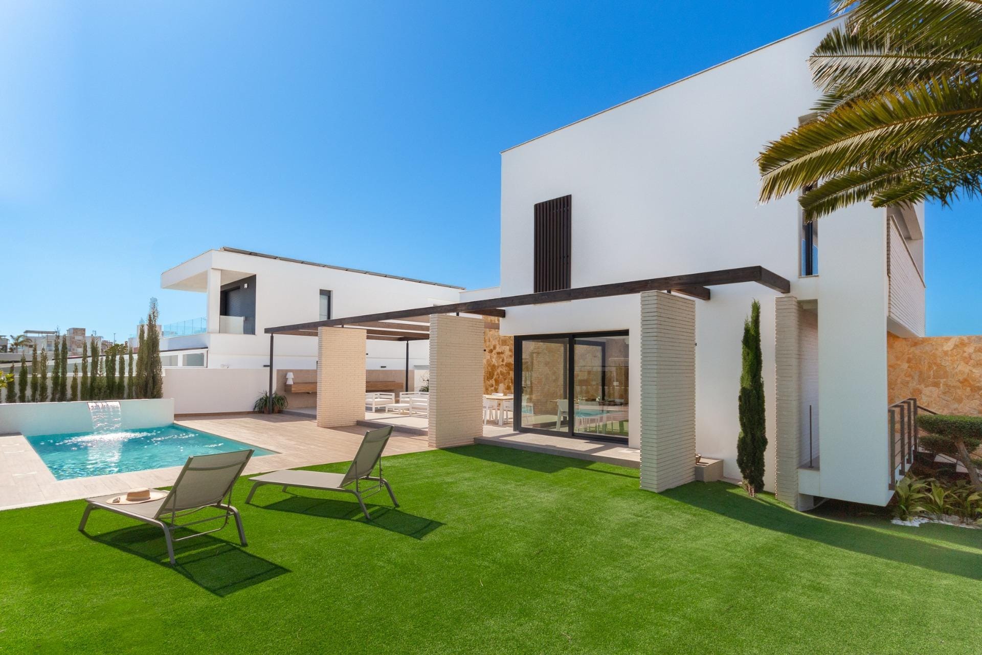 Luxury New Build Villa with Private Pool and Solarium for Sale in Campoamor, Orihuela Costa