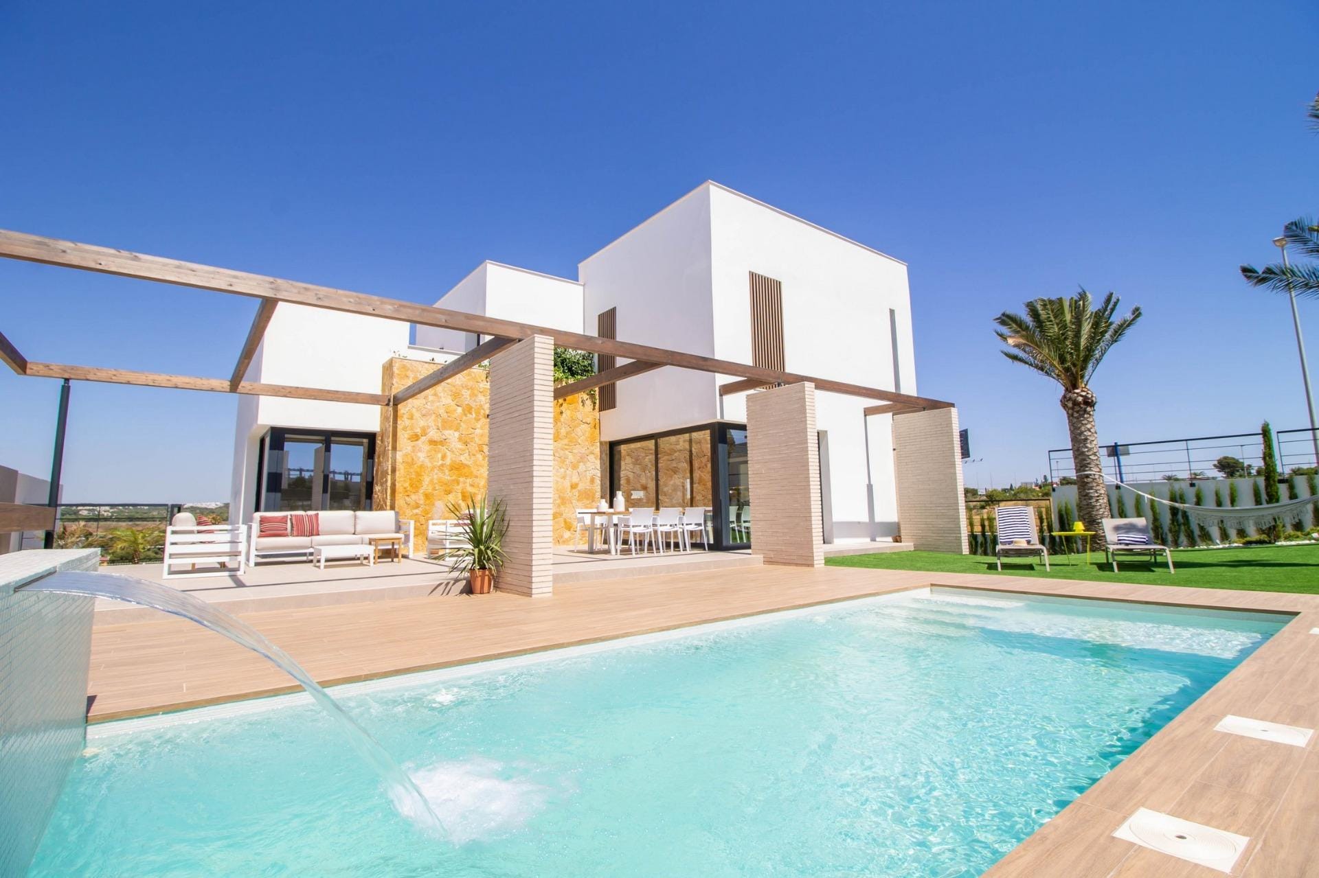 Luxury New Build Villa with Private Pool and Solarium for Sale in Campoamor, Orihuela Costa