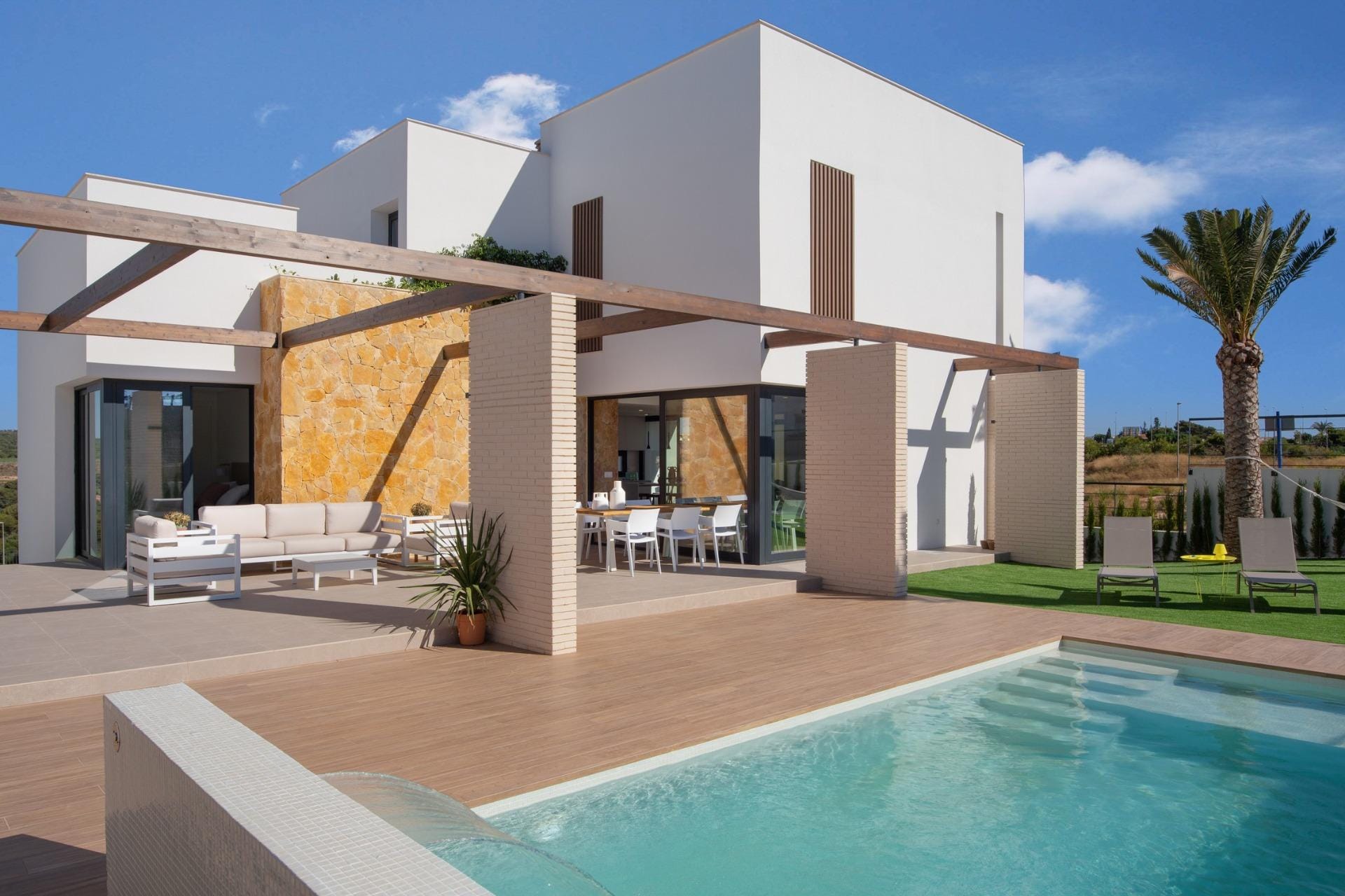Luxury New Build Villa with Private Pool and Solarium for Sale in Campoamor, Orihuela Costa