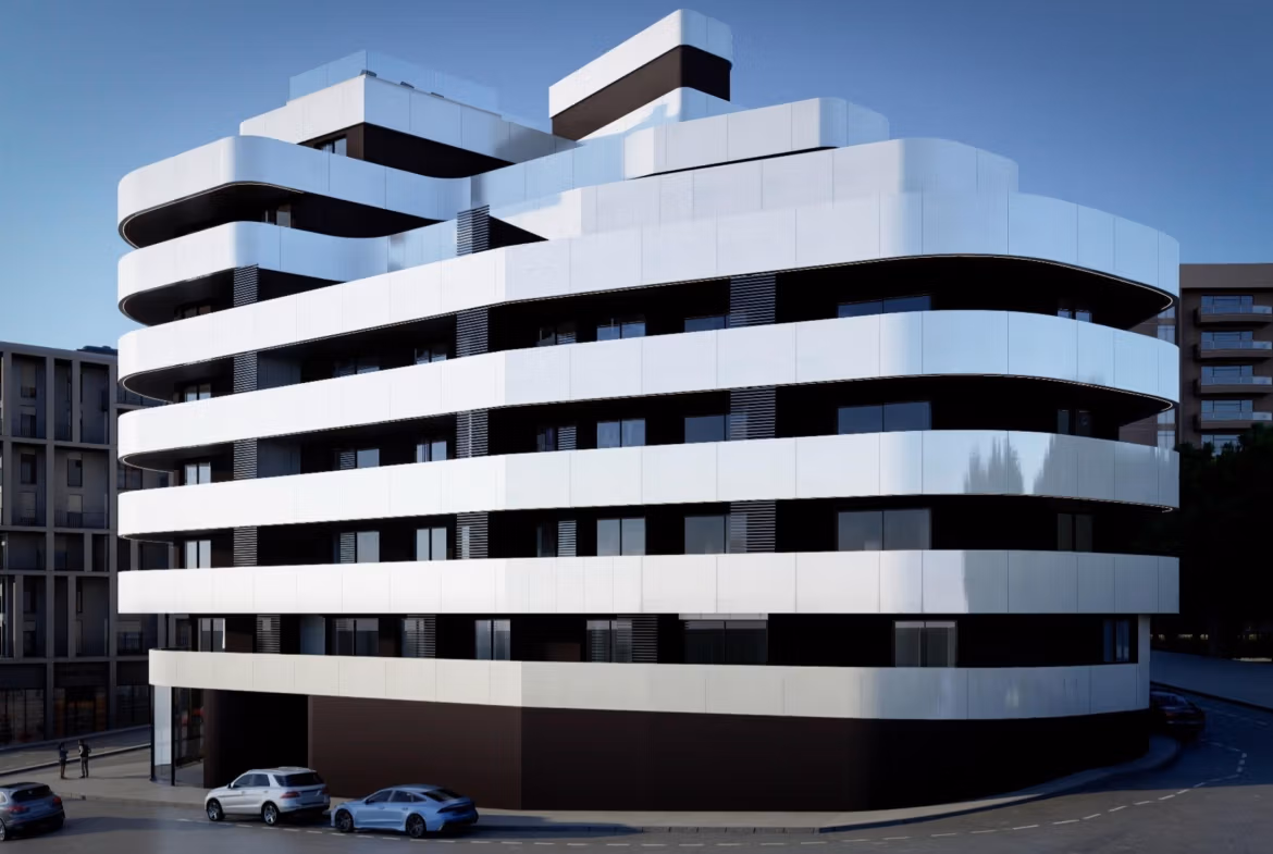 Luxe nieuwbouwappartementen met 2 of 3 slaapkamers te koop in Calpe, slechts 400 meter van het strand, Costa Blanca North