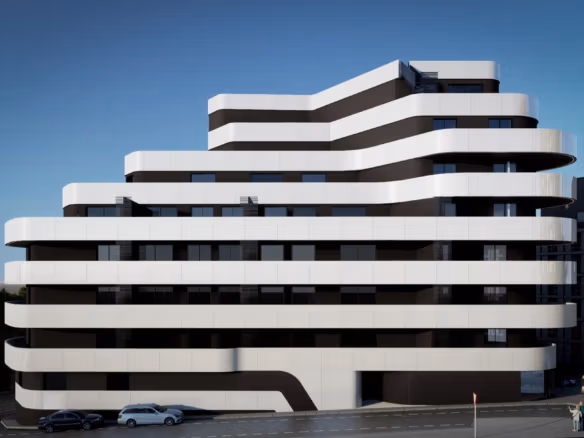 Luxuriöse Neubauten mit 2 oder 3 Schlafzimmern zum Verkauf in Calpe Nur 400 Meter vom Strand entfernt, Costa Blanca North