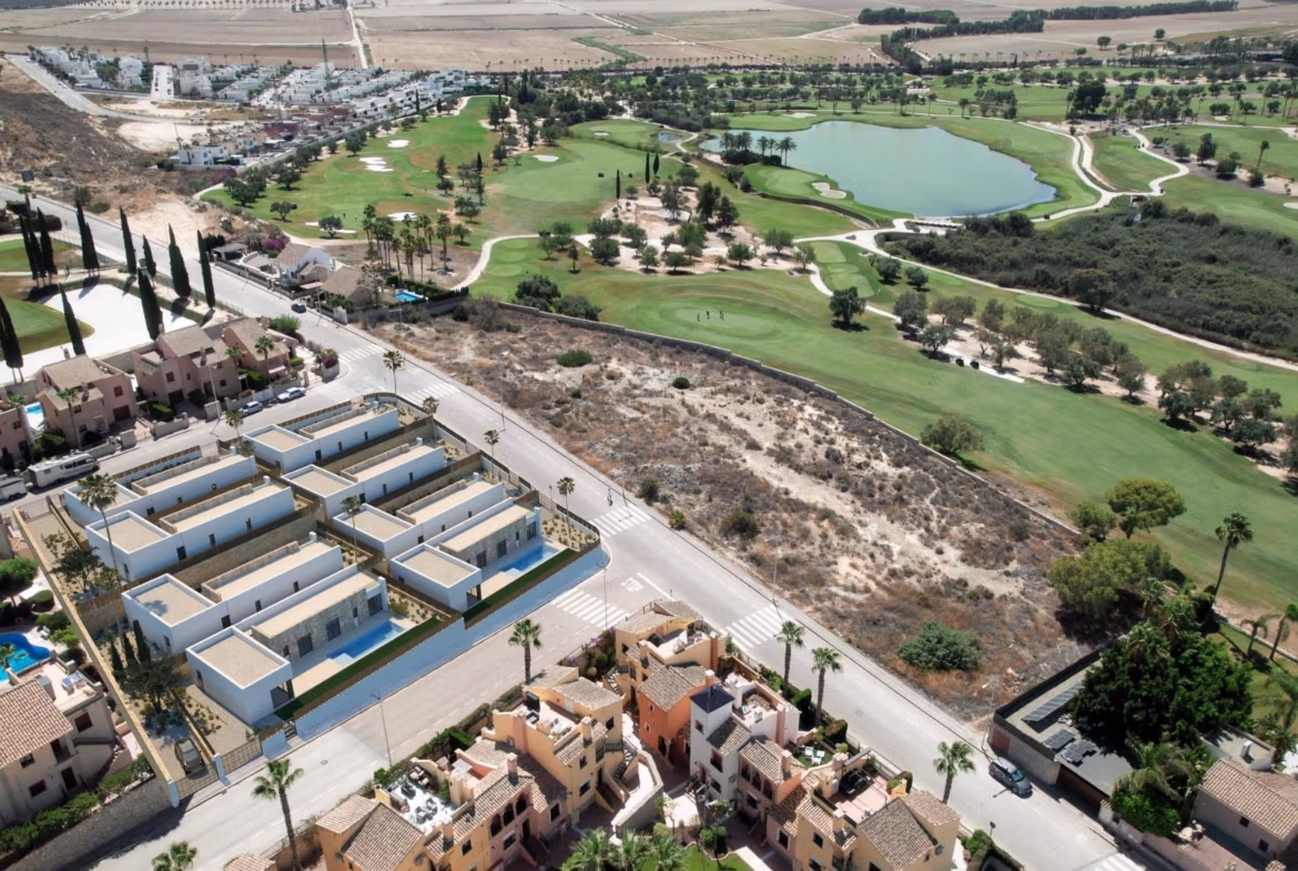 Luxury Mediterranean New Build Villas with Private Pool Next to La Finca Golf for Sale in Algorfa