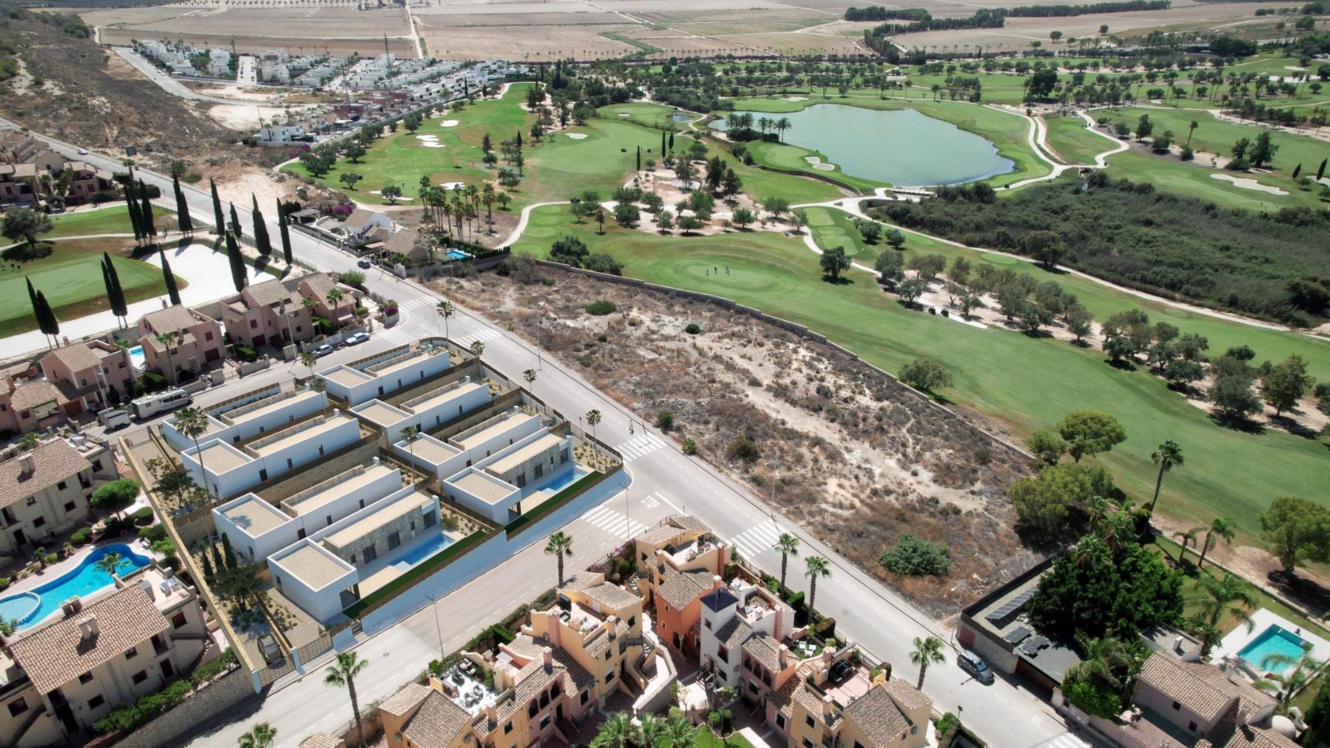 Luxury Mediterranean New Build Villas with Private Pool Next to La Finca Golf for Sale in Algorfa