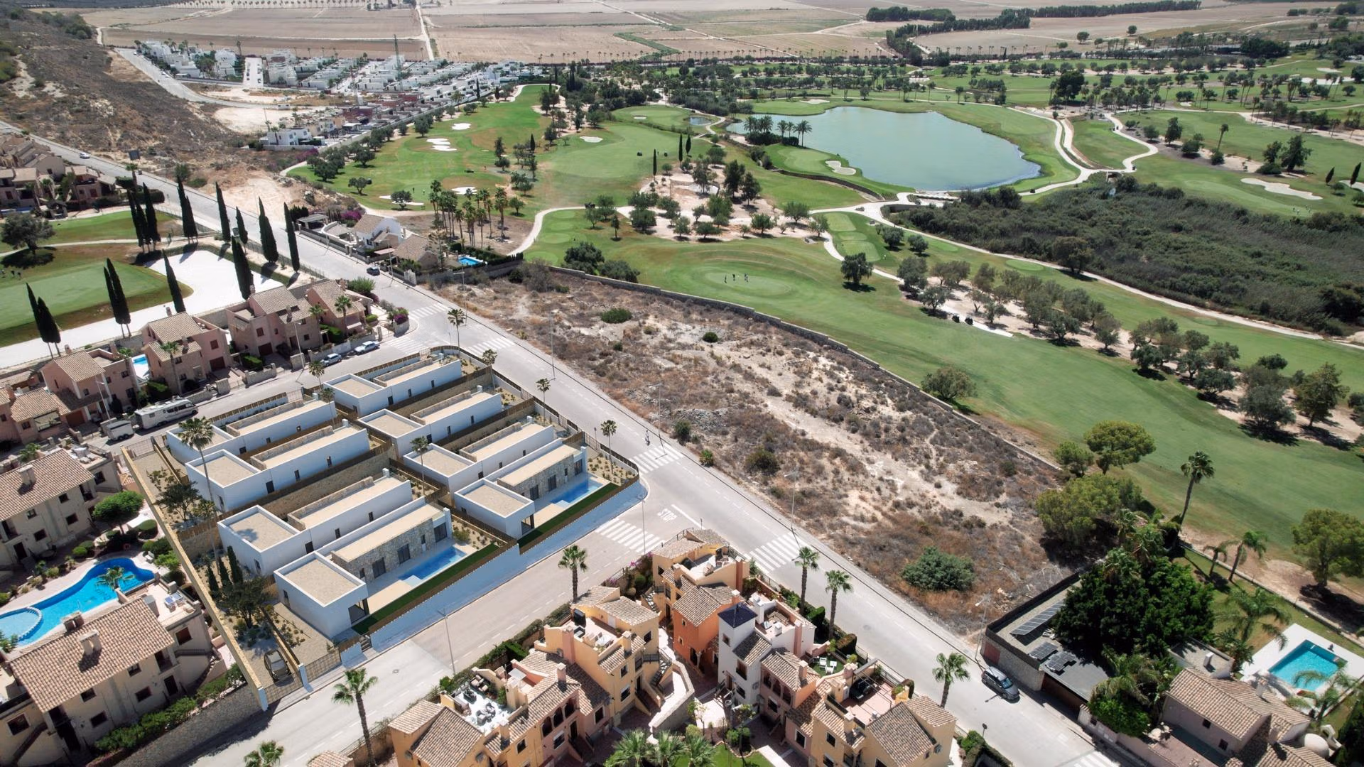 Luxury Mediterranean New Build Villas with Private Pool Next to La Finca Golf for Sale in Algorfa