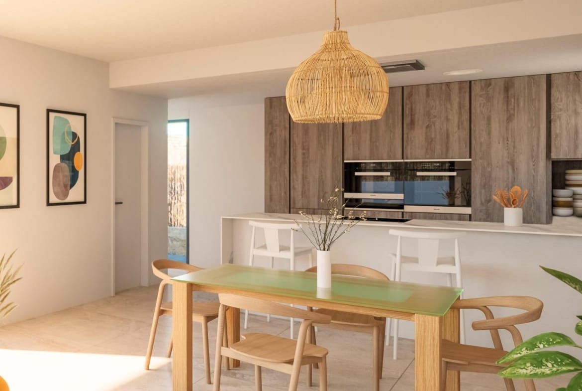 Luxury Mediterranean New Build Villas with Private Pool Next to La Finca Golf for Sale in Algorfa