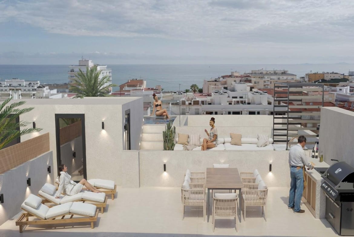Modern Apartments for Sale Just 250 m from El Cura Beach in Torrevieja in Playa de El Cura
