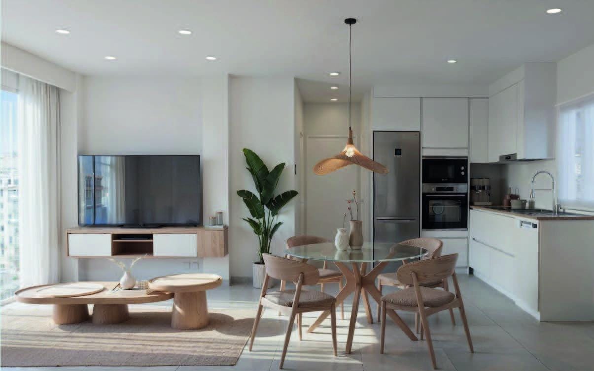 Modern New Build 2 Bedroom Apartment for Sale 250 m from El Cura Beach in Torrevieja