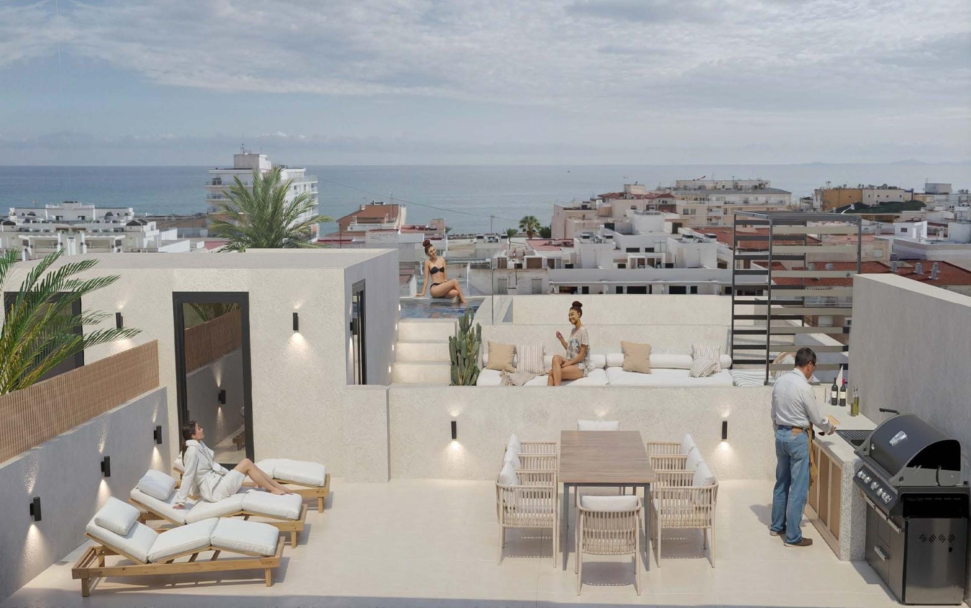 Modern New Build 2 Bedroom Apartment for Sale 250 m from El Cura Beach in Torrevieja