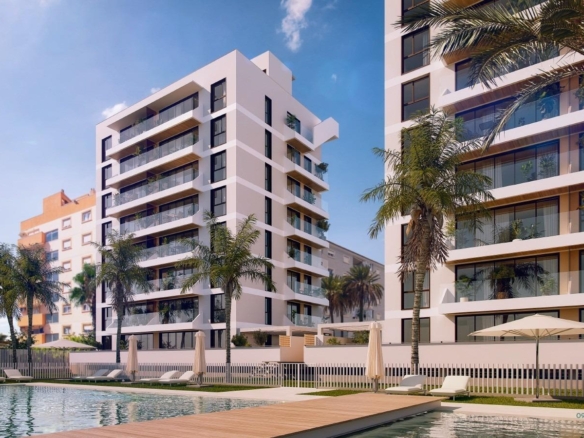 Ático moderno de obra nueva con 2 dormitorios cerca de la playa en venta en Guardamar del Segura