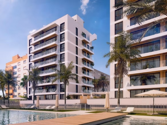 Nowy nowoczesny penthouse z 2 sypialniami blisko plaży na sprzedaż w Guardamar del Segura