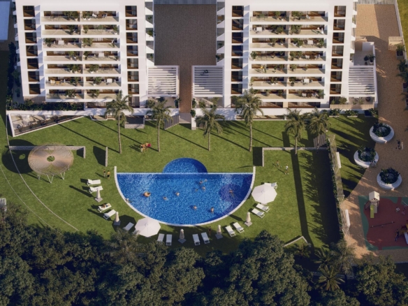 New Build Residential Complex of Apartments for Sale Near the Beach in Guardamar del Segura