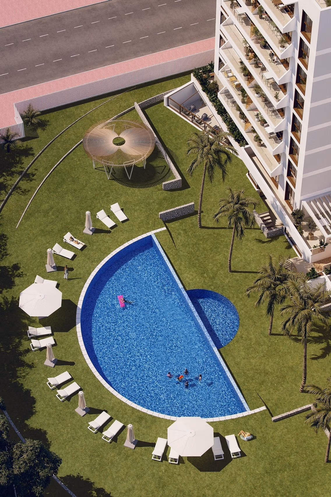 New Build Residential Complex of Apartments for Sale Near the Beach in Guardamar del Segura