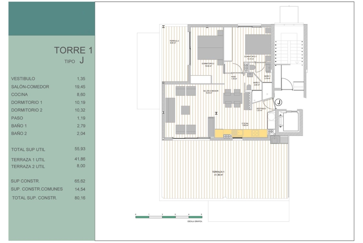 Modern-New-Build-Apartments-Near-the-Beach-and-Marina-in-Guardamar-del-Segura-6 Modern New Build 2 Bedroom Penthouse Near the Beach for Sale in Guardamar del Segura