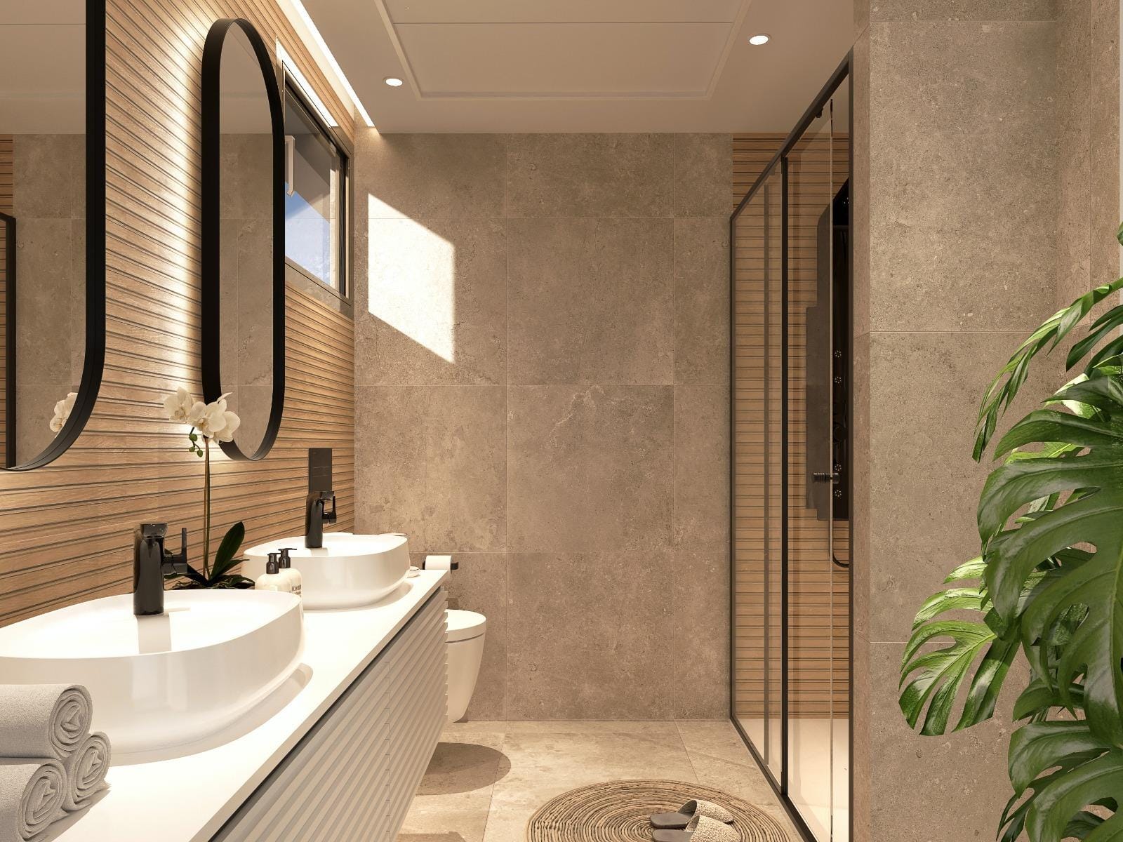 Modern-Semi-Detached-Villas-with-Private-Pool-in-Las-Filipinas-Orihuela-Costa-14 Modern Semi Detached Villas with Private Pool in Las Filipinas-Orihuela Costa