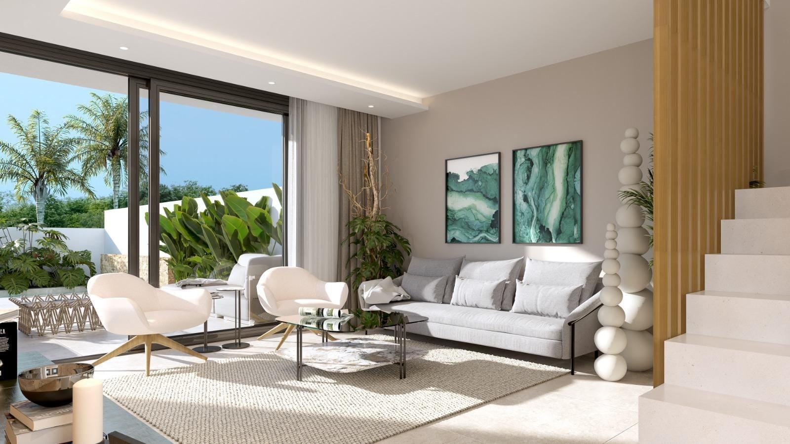 Modern-Semi-Detached-Villas-with-Private-Pool-in-Las-Filipinas-Orihuela-Costa-4 Modern Semi Detached Villas with Private Pool in Las Filipinas-Orihuela Costa