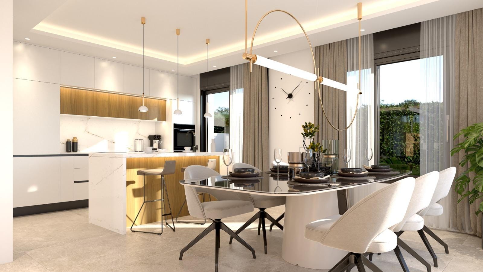 Modern-Semi-Detached-Villas-with-Private-Pool-in-Las-Filipinas-Orihuela-Costa-7 Modern Semi Detached Villas with Private Pool in Las Filipinas-Orihuela Costa