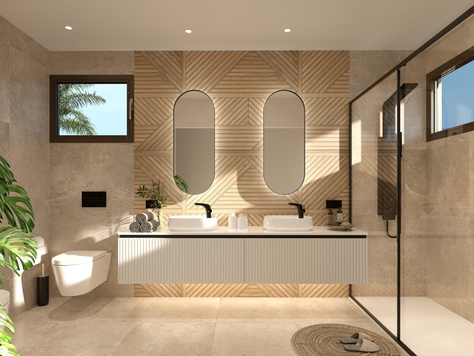 Modern-Semi-Detached-Villas-with-Private-Pool-in-Las-Filipinas-Orihuela-Costa-9 Modern Semi Detached Villas with Private Pool in Las Filipinas-Orihuela Costa