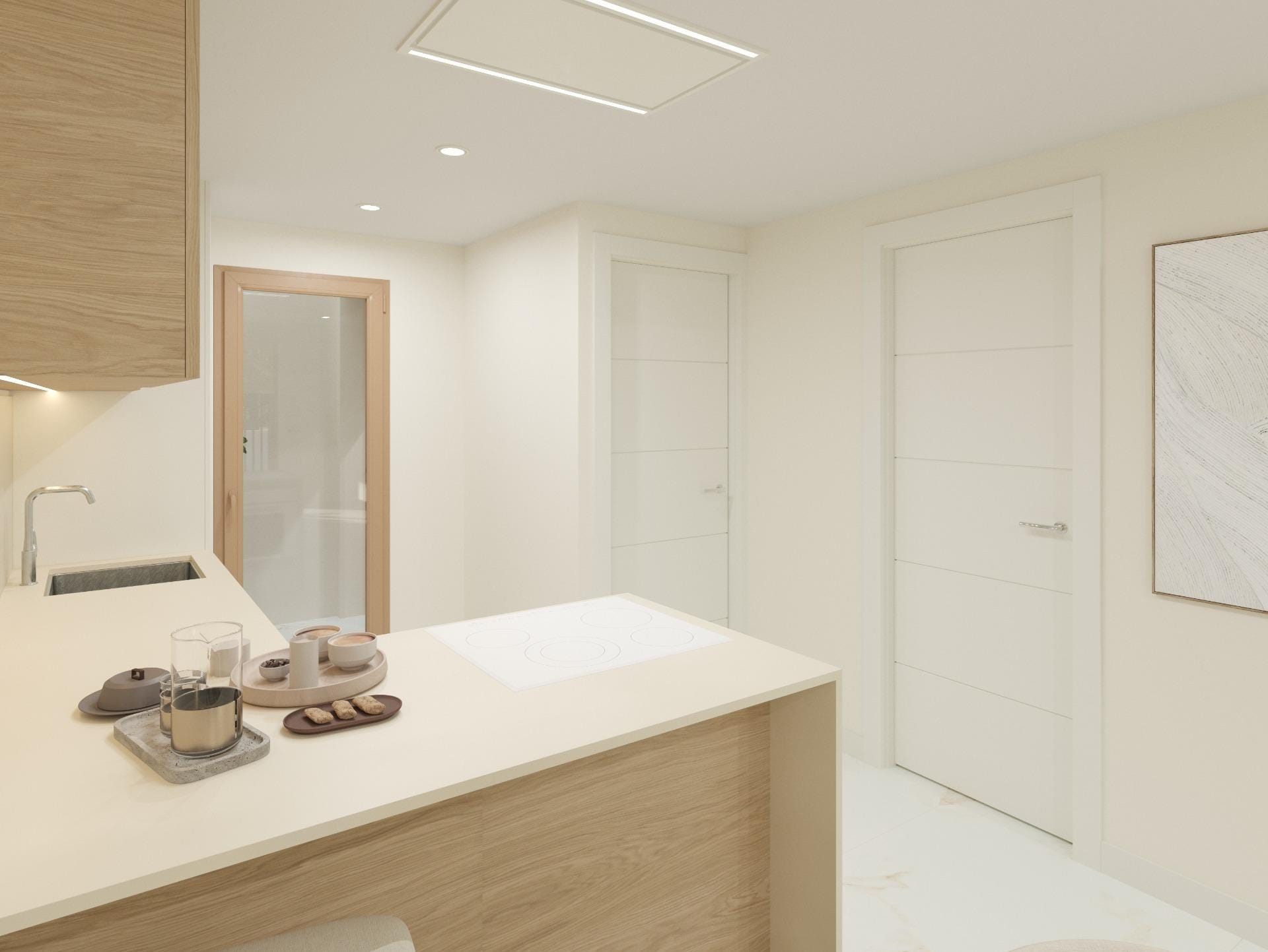 New Build 3 Bedroom Modern Townhouse with Communal Pool and Solarium for Sale in Dolores, Alicante