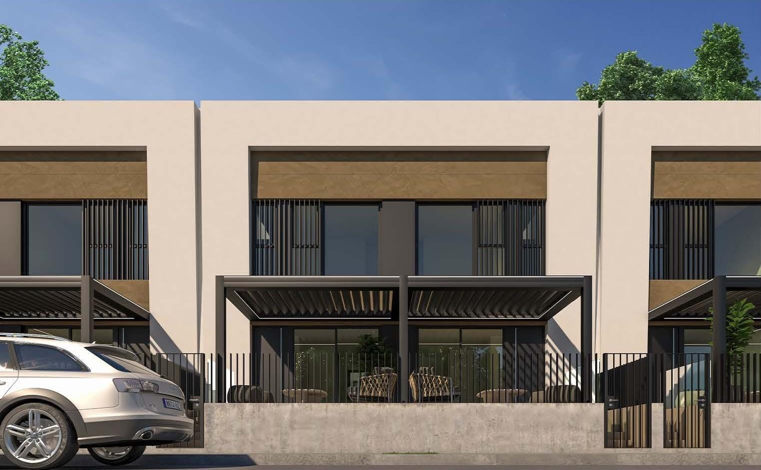 New Build 3 Bedroom Modern Townhouse with Communal Pool and Solarium for Sale in Dolores, Alicante