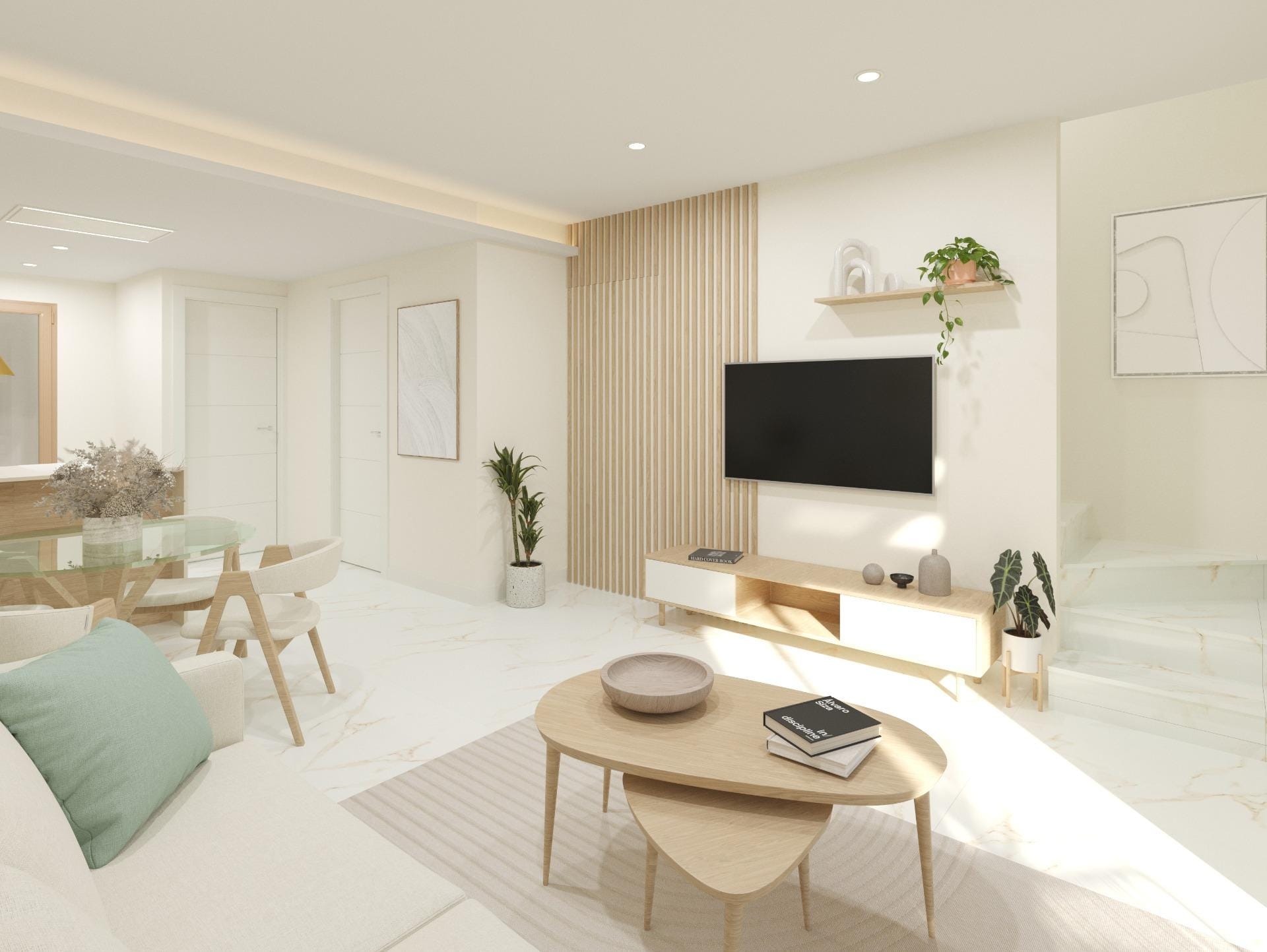 New Build 2 Bedroom Modern Townhouse with Communal Pool and Solarium for Sale in Dolores, Alicante