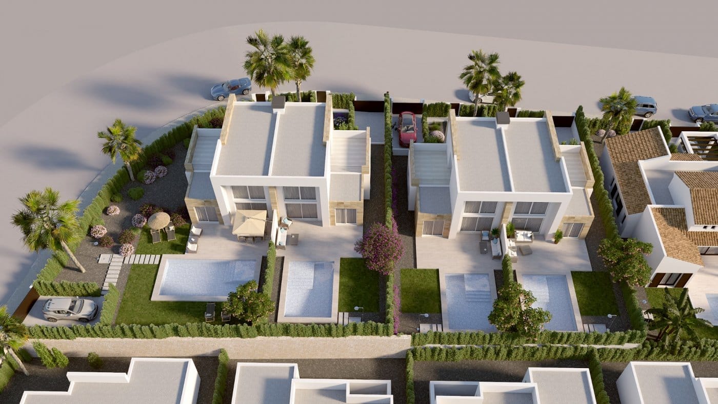 NEW-BUILD-RESIDENTIAL-COMPLEX-IN-ALGORFA-10 Impressive New Build Semi-Detached Villa with Private Pool and Basement for Sale in La Finca Golf, Algorfa