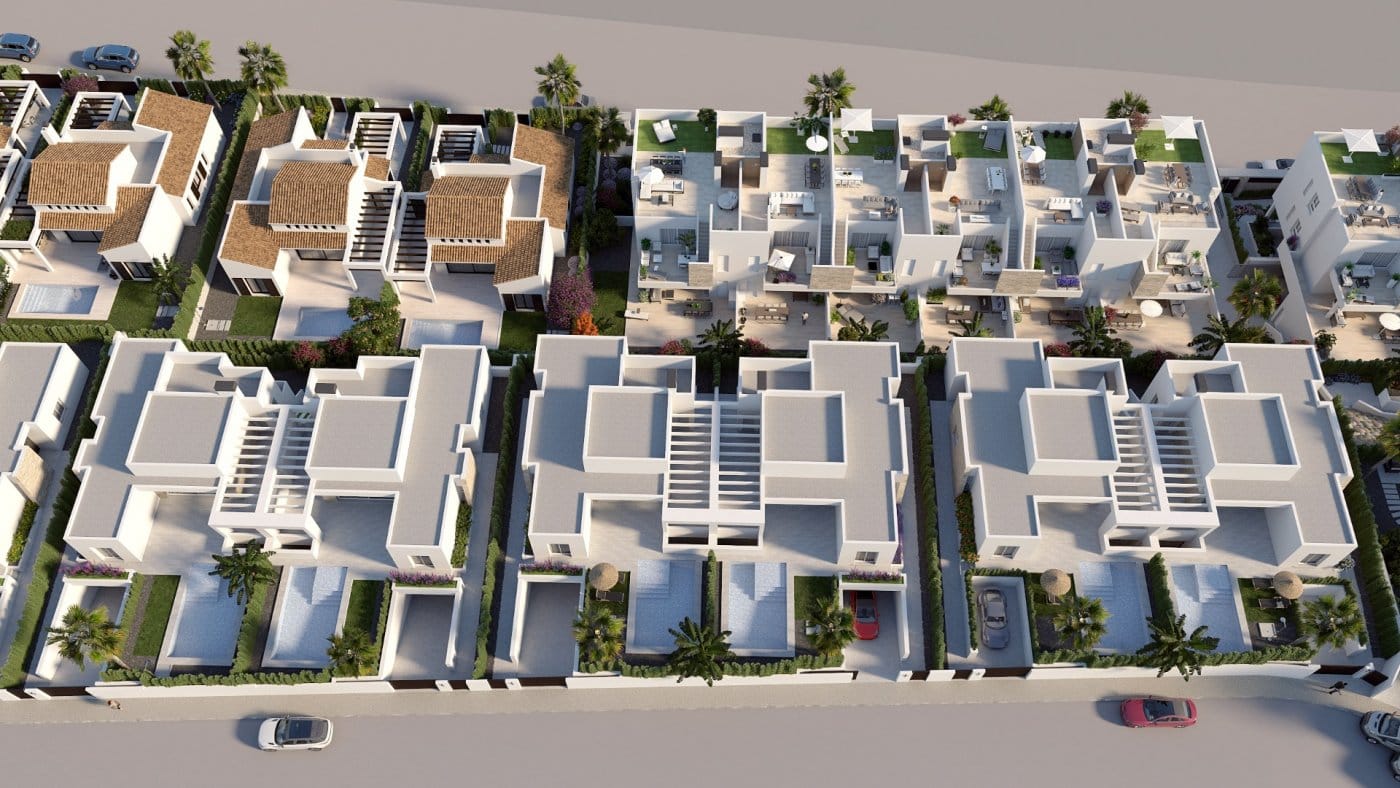 NEW-BUILD-RESIDENTIAL-COMPLEX-IN-ALGORFA-12 Impressive New Build Semi-Detached Villa with Private Pool and Basement for Sale in La Finca Golf, Algorfa