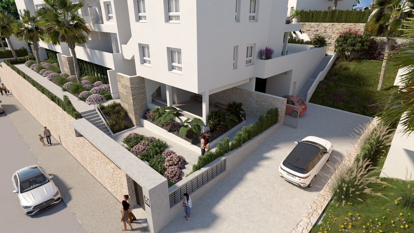 NEW-BUILD-RESIDENTIAL-COMPLEX-IN-ALGORFA-14 Impressive New Build Semi-Detached Villa with Private Pool and Basement for Sale in La Finca Golf, Algorfa