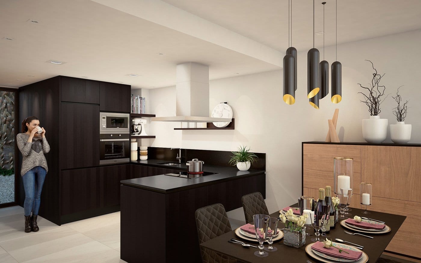 NEW-BUILD-RESIDENTIAL-COMPLEX-IN-ALGORFA-5 Impressive New Build Semi-Detached Villa with Private Pool and Basement for Sale in La Finca Golf, Algorfa