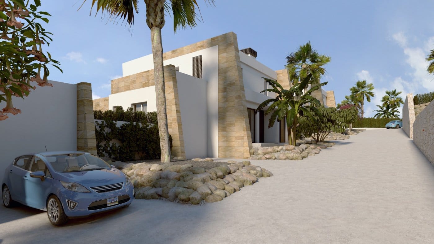 NEW-BUILD-RESIDENTIAL-COMPLEX-IN-ALGORFA-6 Impressive New Build Semi-Detached Villa with Private Pool and Basement for Sale in La Finca Golf, Algorfa