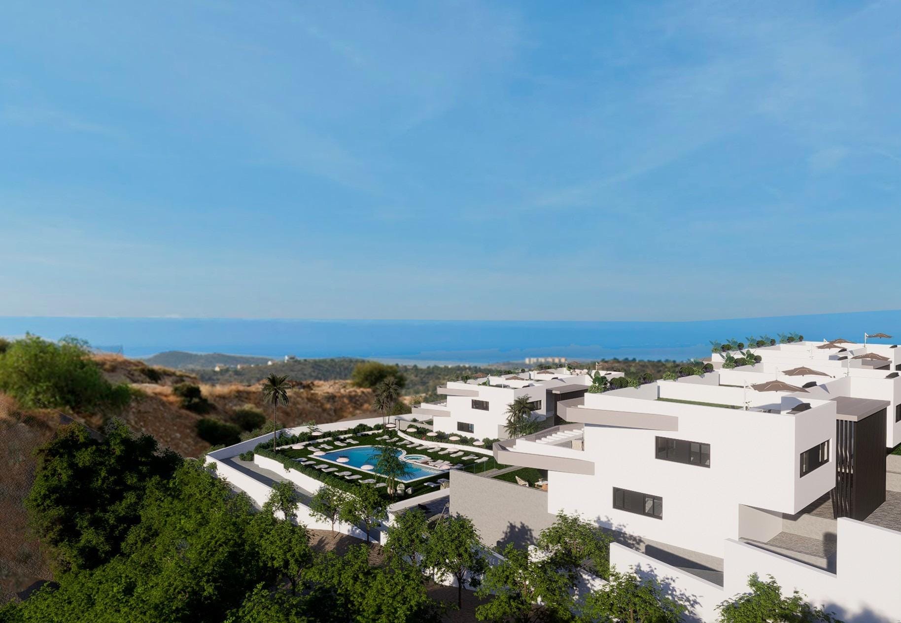 Exclusive Last Available Top Floor Bungalow with Solarium for Sale in Balcón de Finestrat, Costa Blanca