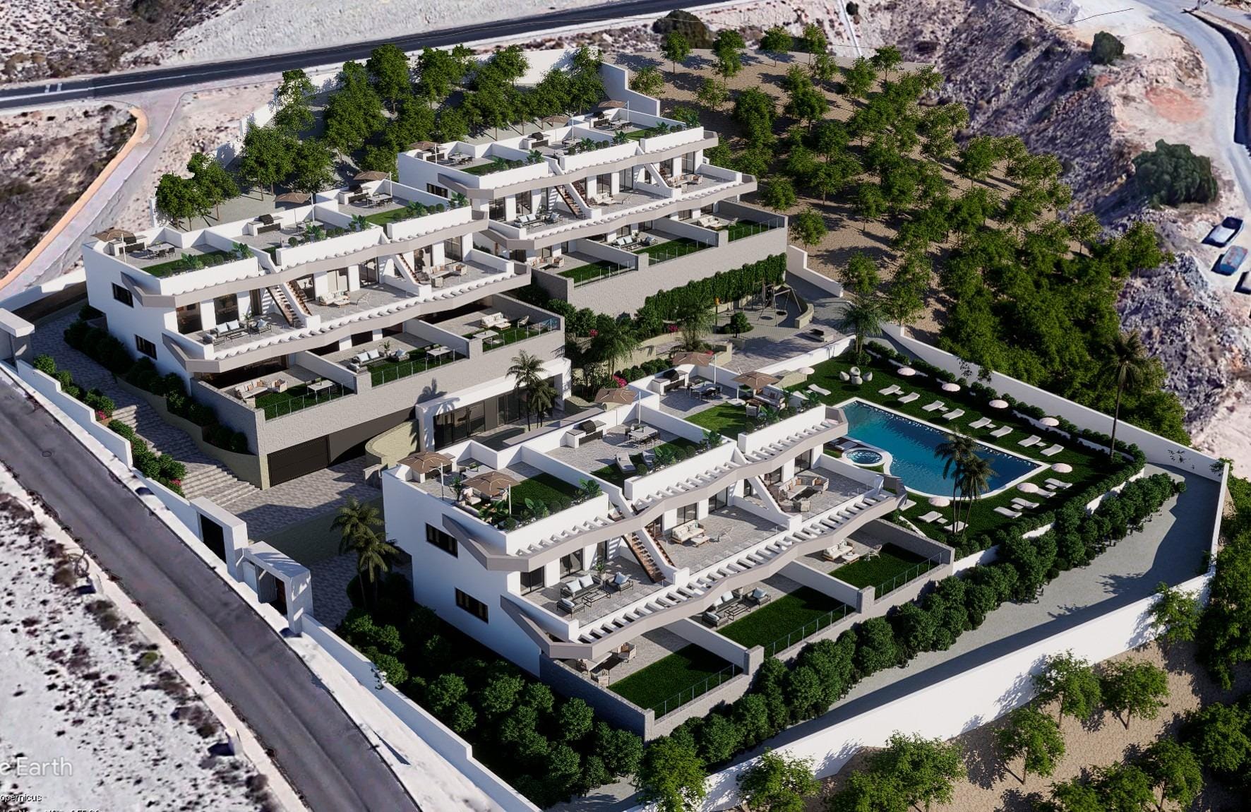 Exclusive Last Available Top Floor Bungalow with Solarium for Sale in Balcón de Finestrat, Costa Blanca