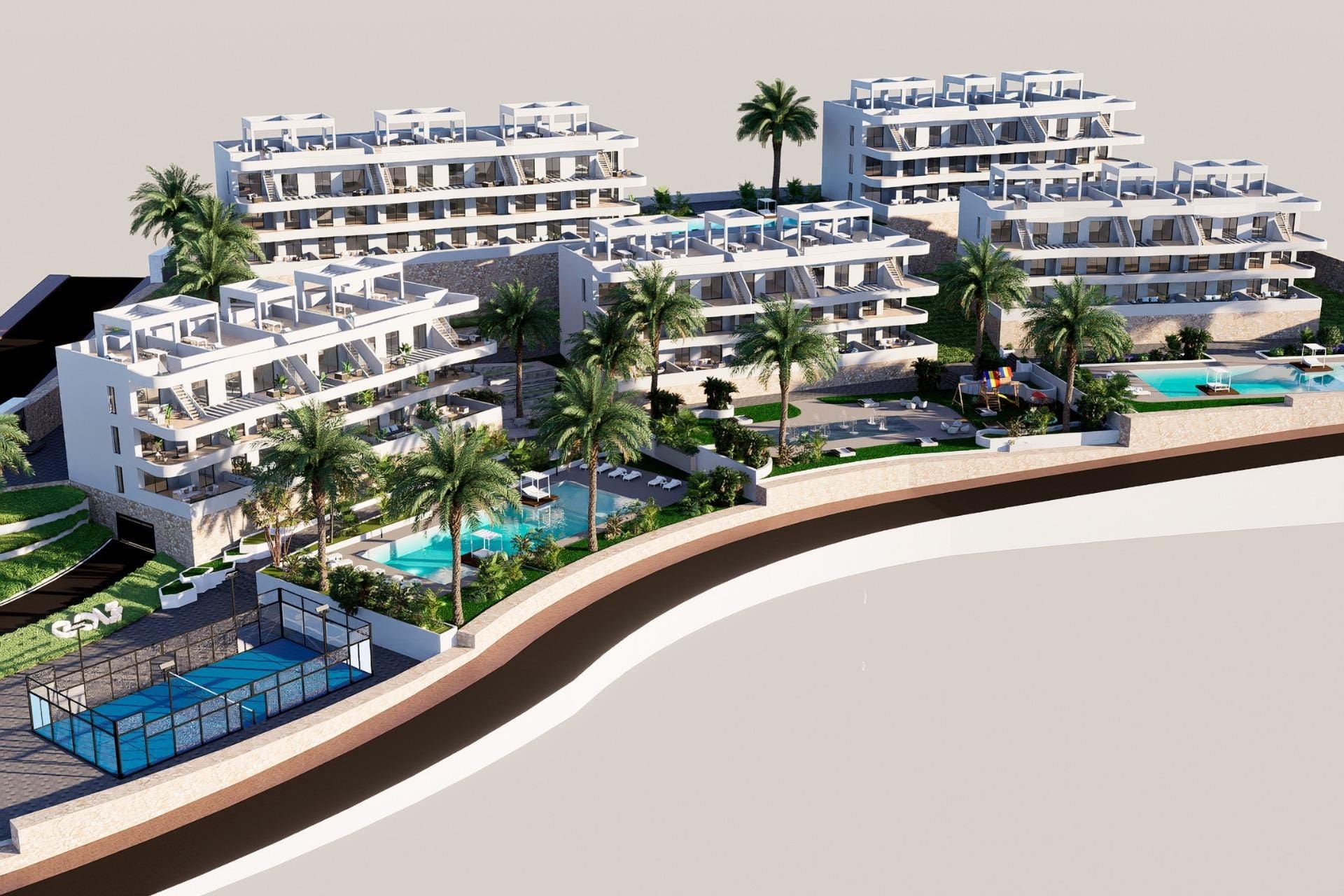 Contemporary New Build 2 Bedroom Apartment for Sale in Puig Campana Golf, Finestrat