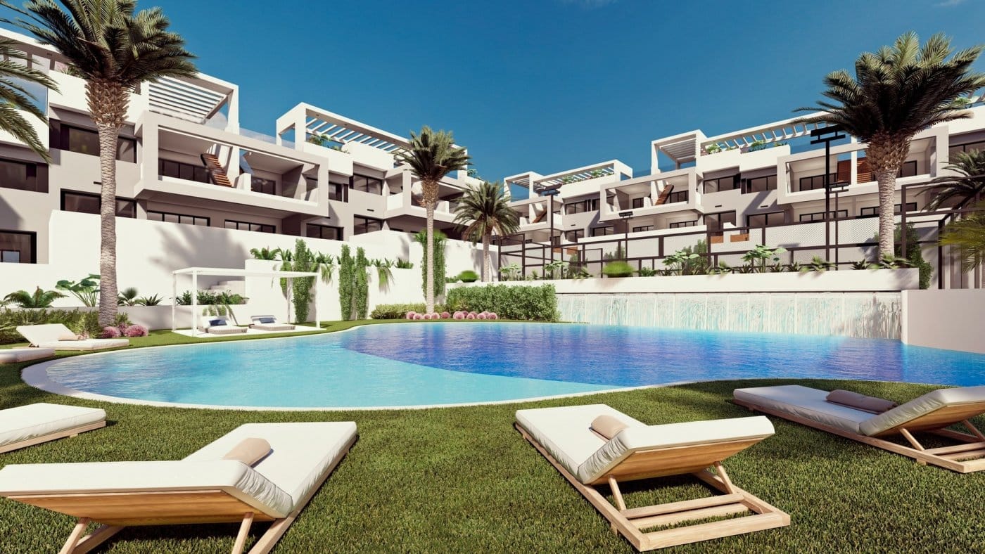 Key-Ready New Build 2 Bedroom Ground Floor Bungalow for Sale in Los Balcones, Torrevieja