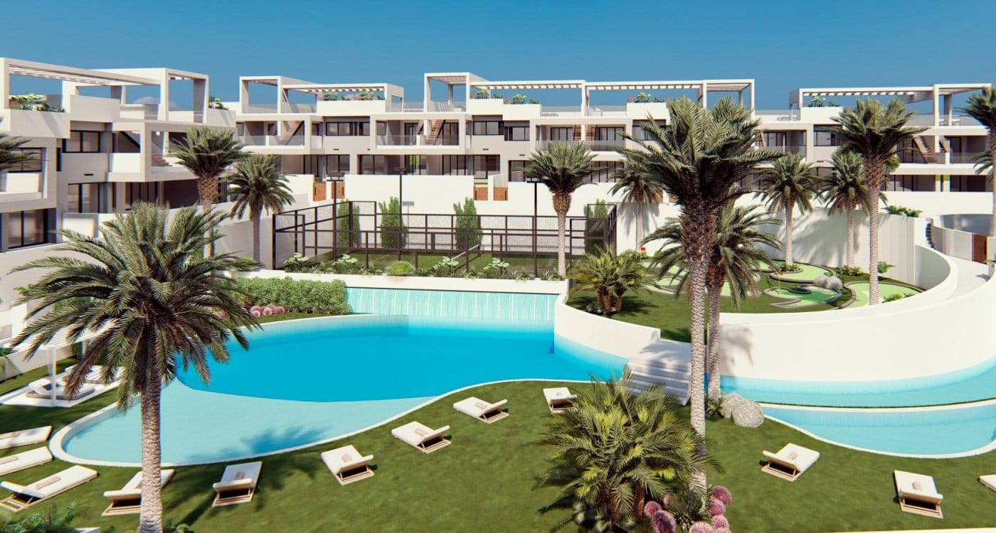 Key-Ready New Build 2 Bedroom Ground Floor Bungalow for Sale in Los Balcones, Torrevieja