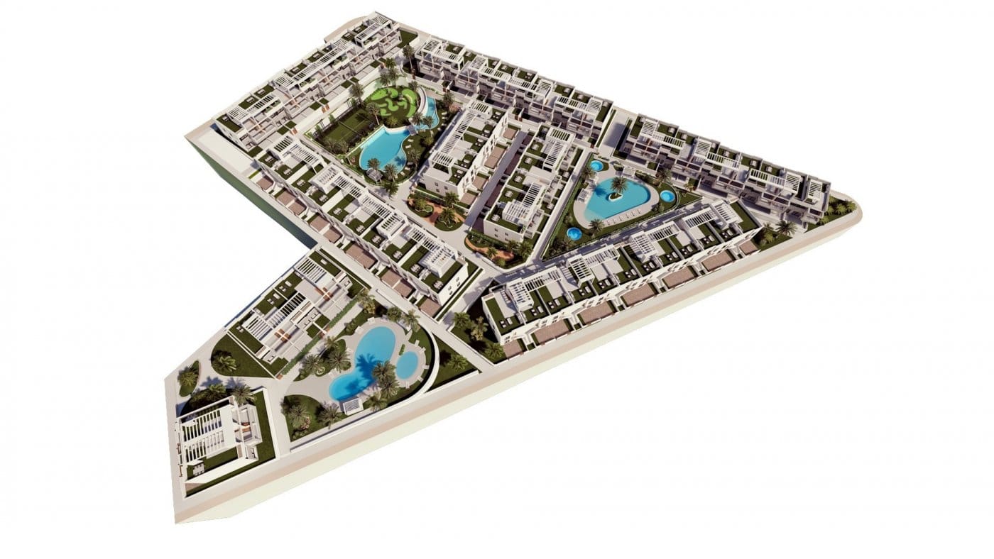 Key-Ready New Build 2 Bedroom Ground Floor Bungalow for Sale in Los Balcones, Torrevieja