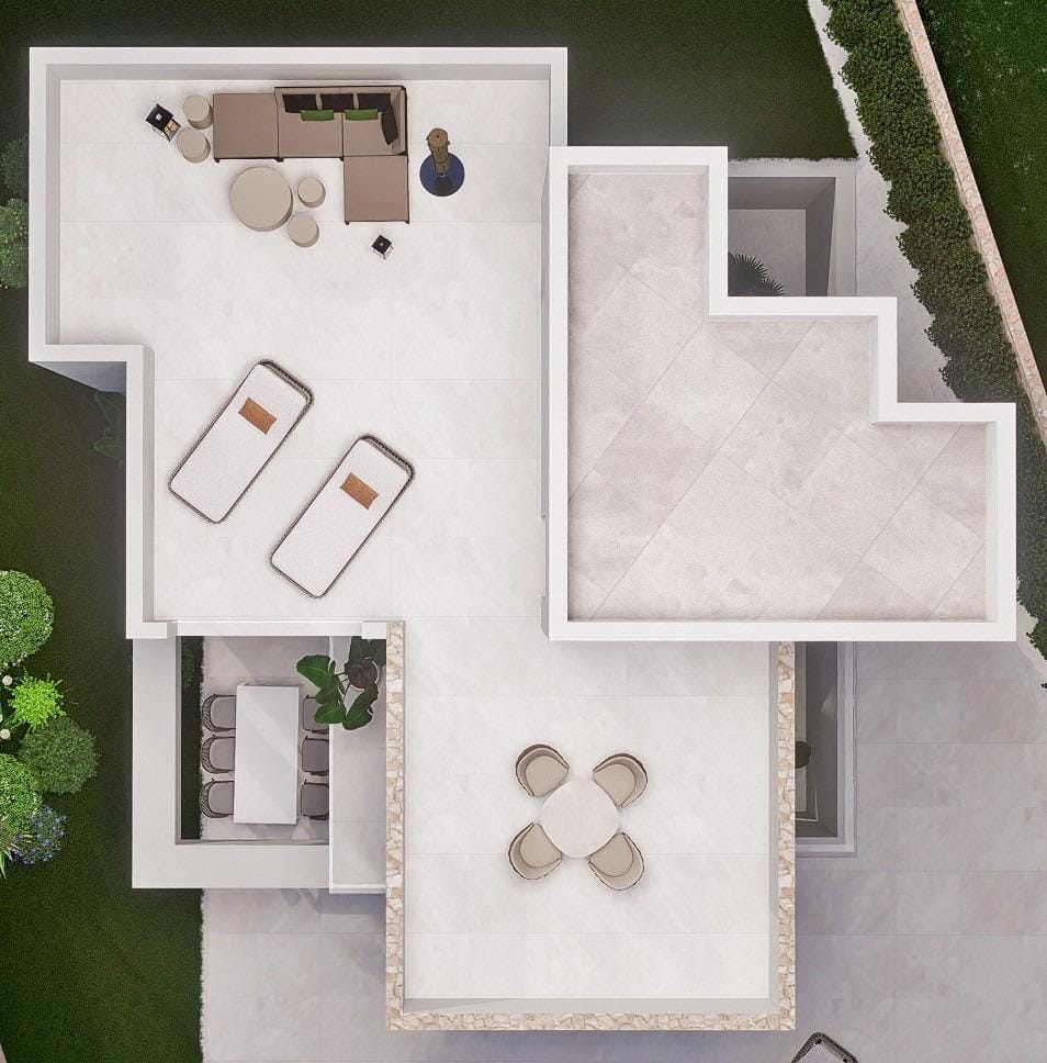 New Build 3 Bedroom Independent Villa with Private Pool and Solarium for Sale in Finestrat, Alicante