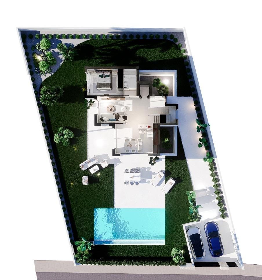 New Build 3 Bedroom Independent Villa with Private Pool and Solarium for Sale in Finestrat, Alicante