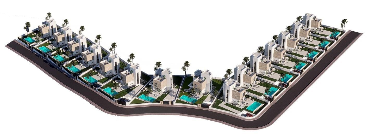 New Build 3 Bedroom Independent Villa with Private Pool and Solarium for Sale in Finestrat, Alicante