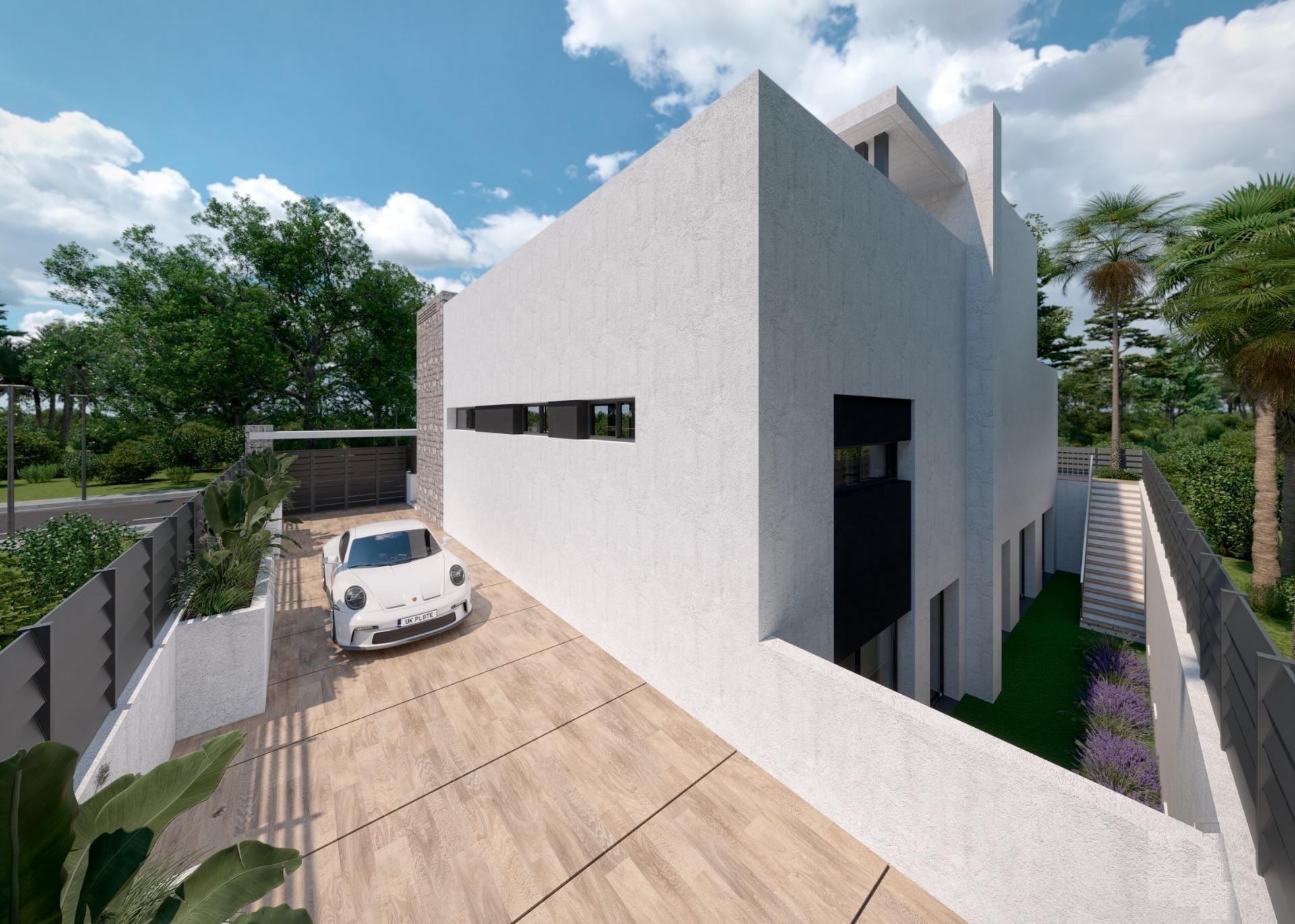 New Build 3 Bedroom Independent Villa with Private Pool, Basement and Solarium for Sale in Santa Rosalia Resort, Murcia